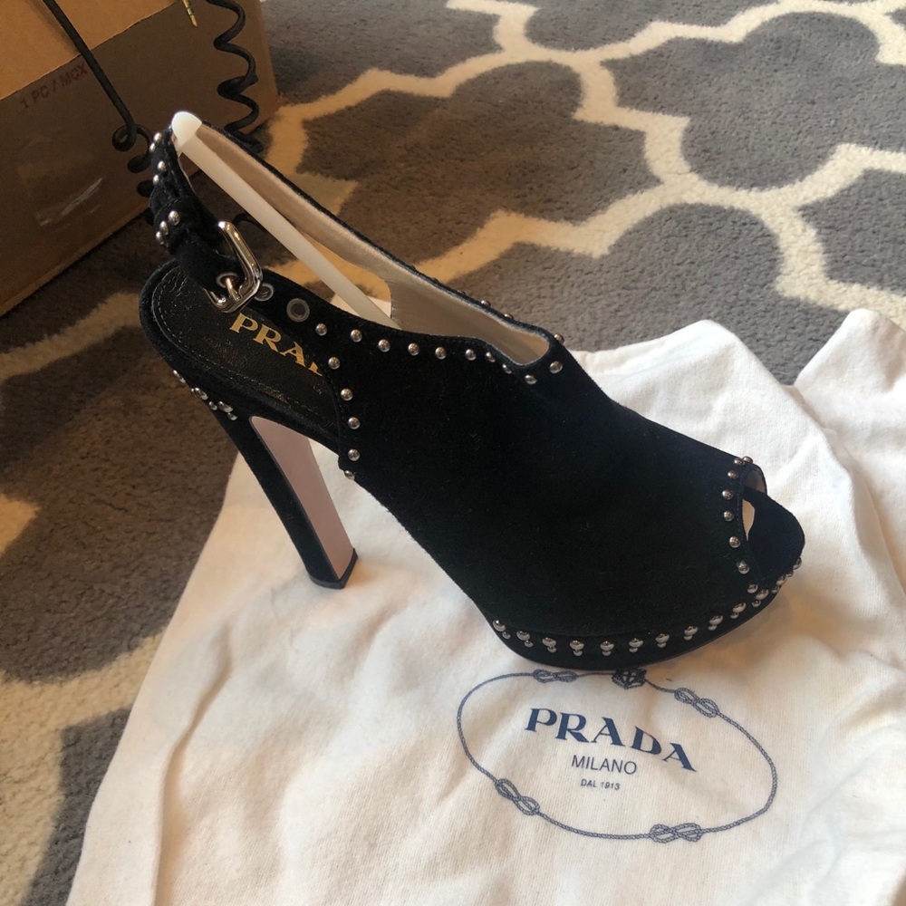 Prada Calzature Donna Nero